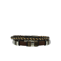 Dark Brown Leather Bracelet