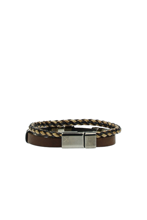 Dark Brown Leather Bracelet