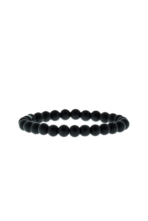 Black Natural Stone Bracelet