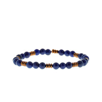 Dark Navy Blue Natural Stone Bracelet