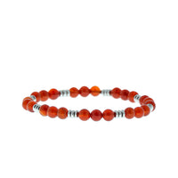 Dark Red Natural Stone Bracelet