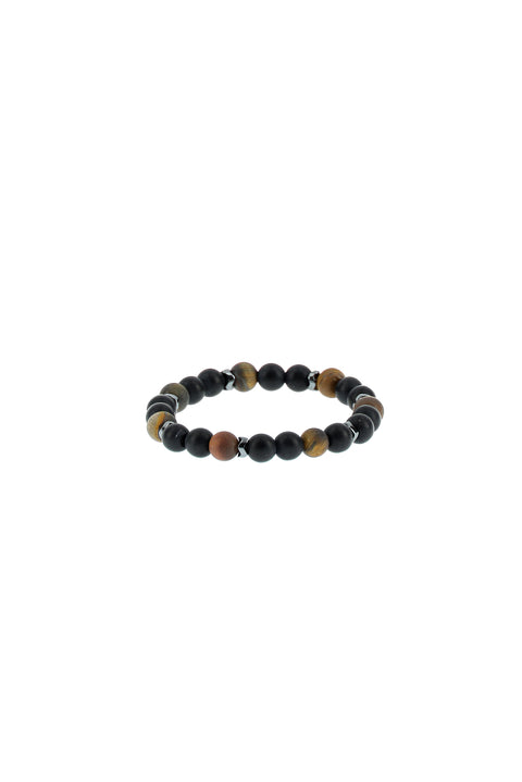 Dark Brown Natural Stone Bracelet