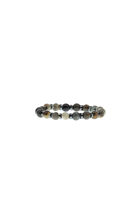 Dark Brown Natural Stone Bracelet