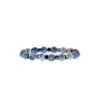 Blue Bead Bracelet