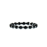 Dark Anthracite Bead Bracelet