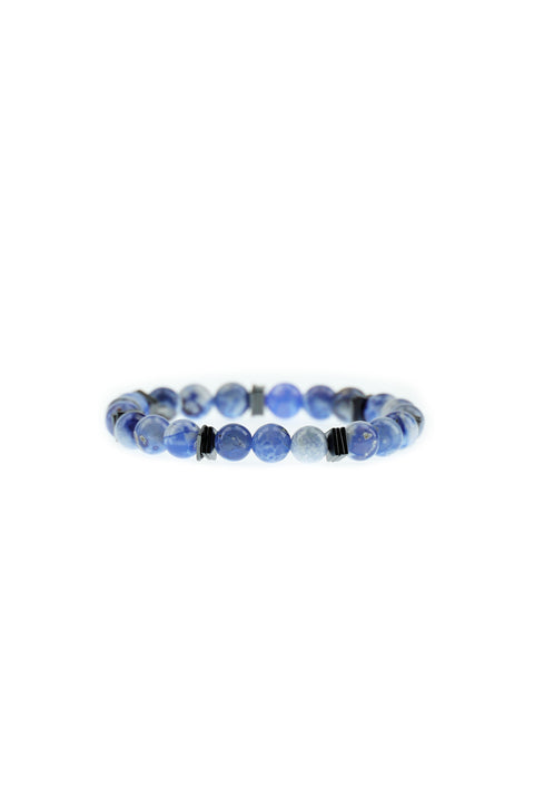 Blue Bead Bracelet