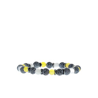Dark Anthracite Bead Bracelet