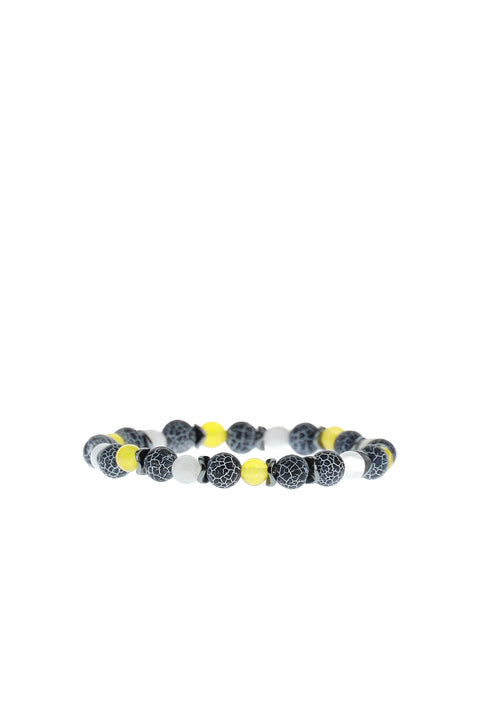 Dark Anthracite Bead Bracelet