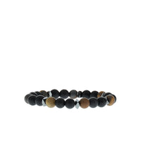 Black Bead Bracelet