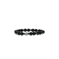 Black Bead Bracelet