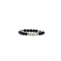 Black Bead Bracelet