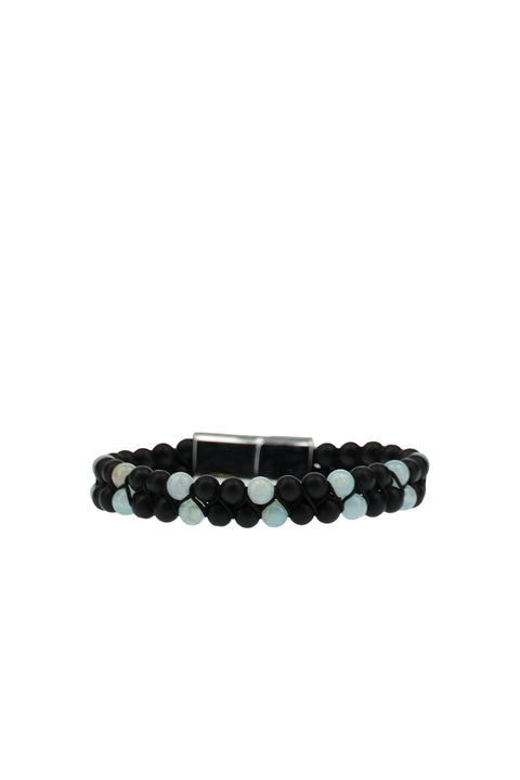 Light Blue Beaded Bracelet