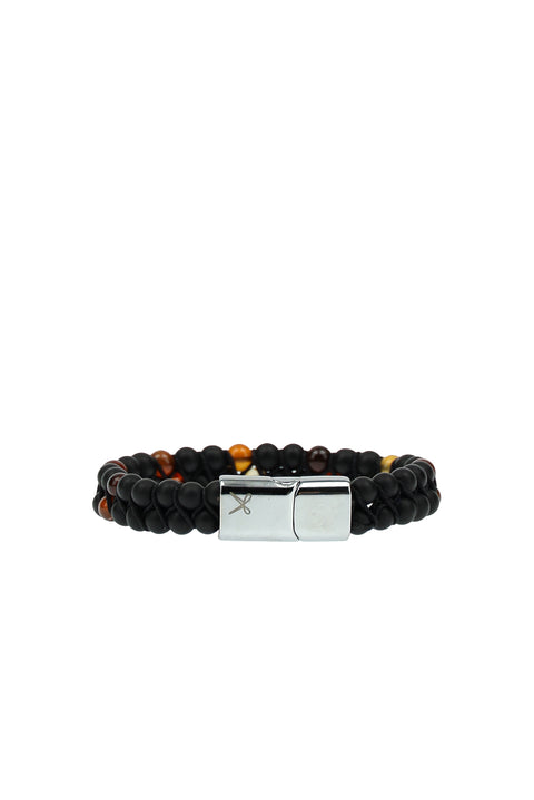 Medium Brown Bead Bracelet