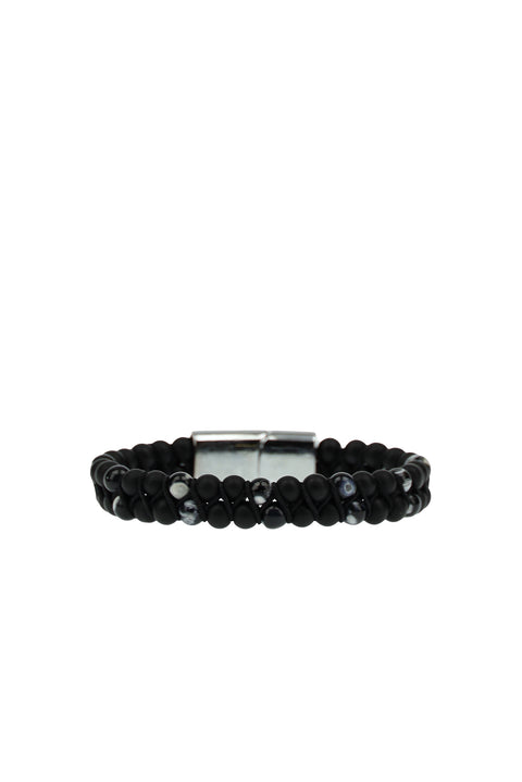 White Bead Bracelet