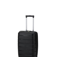 Black PP Small Cabin-Size Suitcase