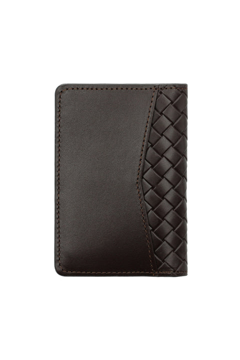 Dark Brown Leather Card Holder