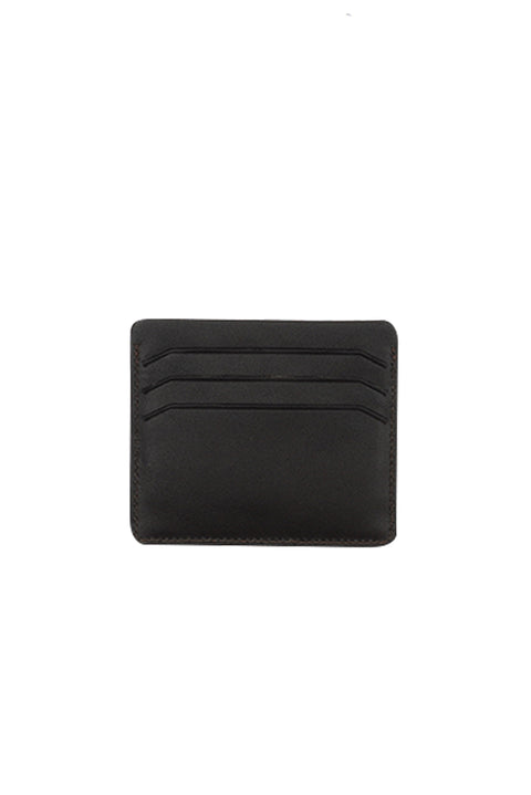 Dark Brown Leather Card Holder