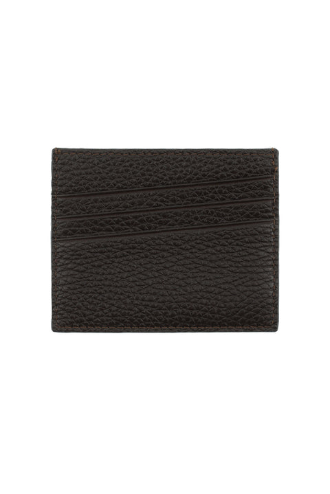 Dark Brown Leather Card Holder