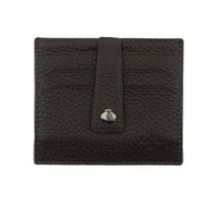 Dark Brown Leather Card Holder