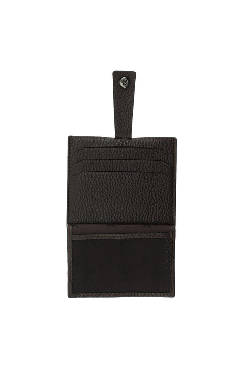 Dark Brown Leather Card Holder
