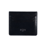 Dark Navy Plain Thin Leather Card Holder