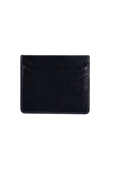 Dark Navy Plain Thin Leather Card Holder