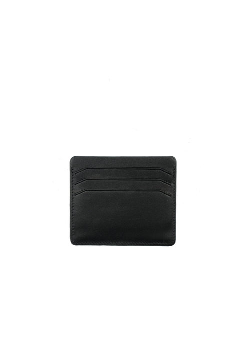 Black Leather Card Holder