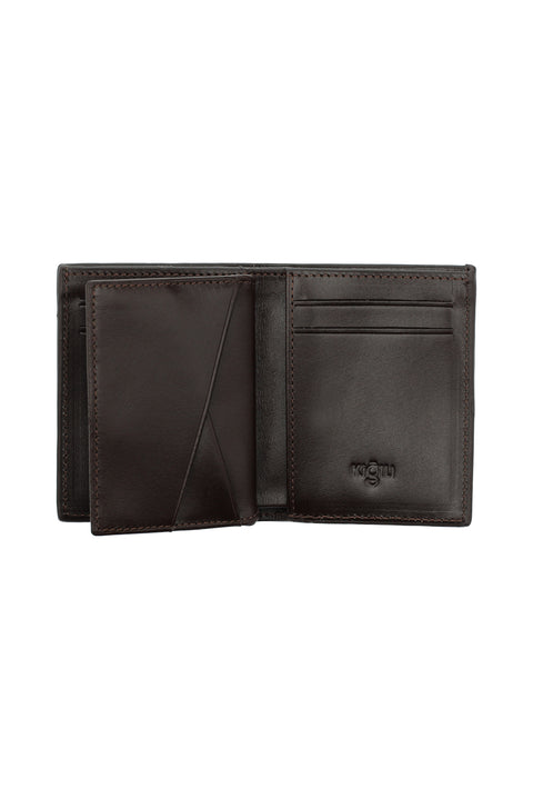 Dark Brown Leather Wallet