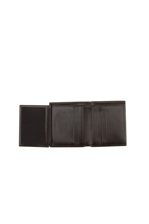 Medium Brown Leather Wallet