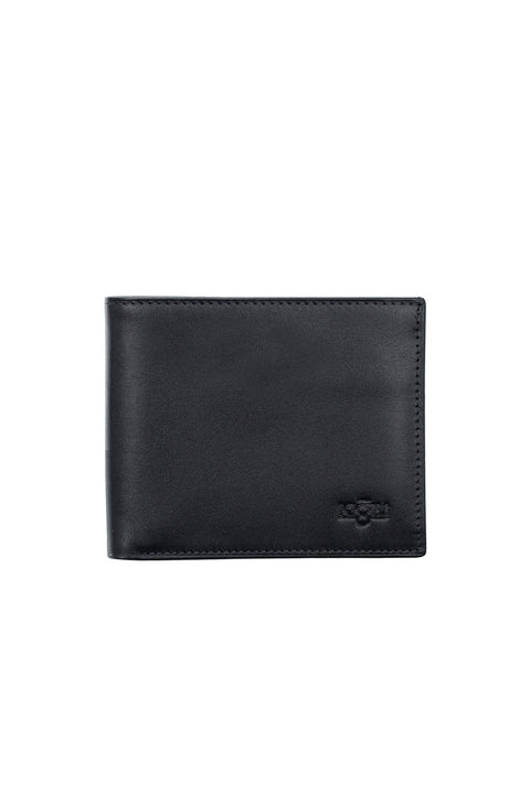 Medium Navy Leather Wallet