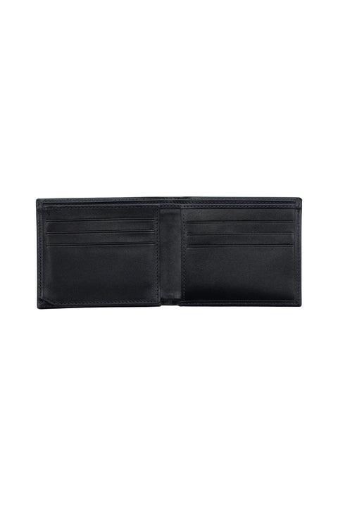 Medium Navy Leather Wallet