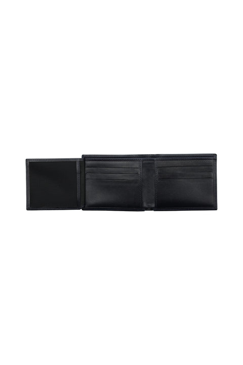 Medium Navy Leather Wallet