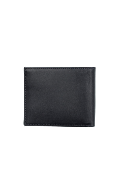 Medium Navy Leather Wallet