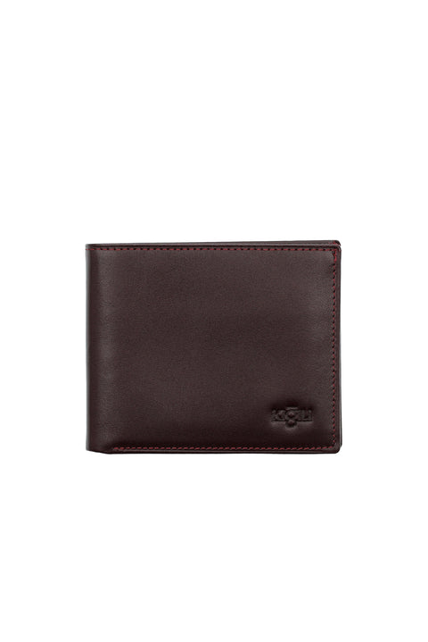 Dark Burgundy Leather Wallet