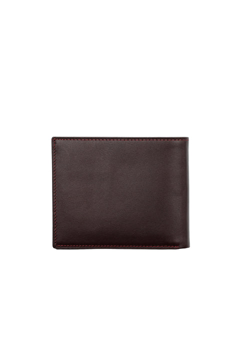 Dark Burgundy Leather Wallet