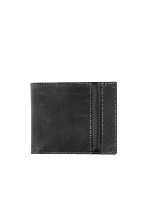 Medium Grey Leather Wallet