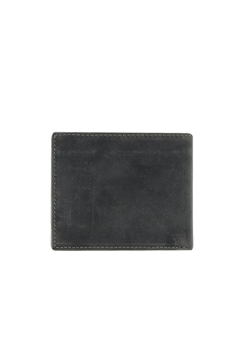 Medium Grey Leather Wallet