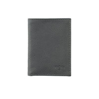 Medium Grey Leather Wallet