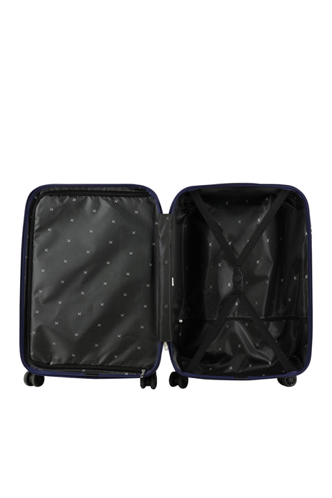 Dark Navy ABS Medium Size Suitcase
