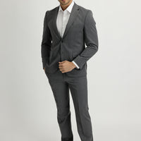 Medium Gray 6 Drop Regular Fit Standard Cut Suit