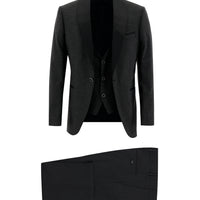 Dark Gray 7 Drop Slim Fit Tuxedo & Groom Suit