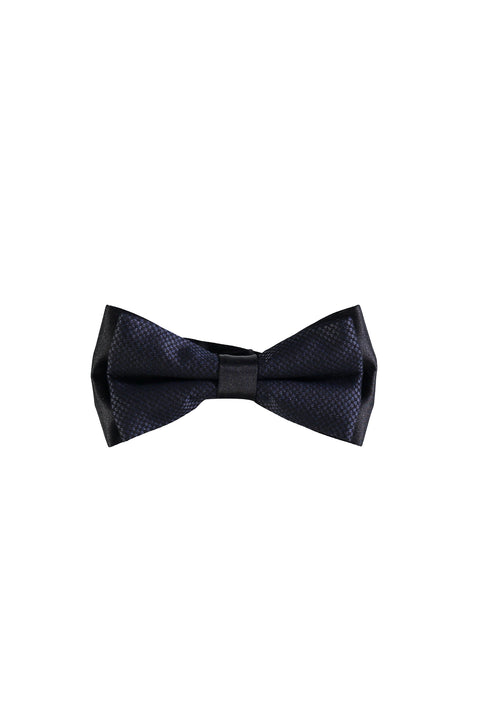 Dark Blue Mono-Lace 7 Drop Slim Fit Patterned Tuxedo & Groom Suit
