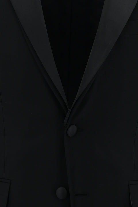 Black 7 Drop Slim Fit Tuxedo & Groom Suit