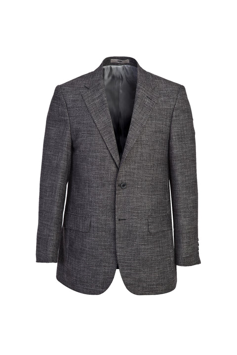 Black 6 Drop Regular Fit Standard Cut AK MKR Jacket