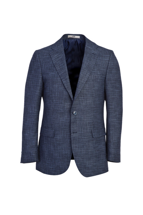 Medium Navy 6 Drop Regular Fit Standard Cut AK MKR Jacket