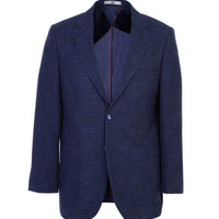 Black Navy 6 Drop Regular Fit Standard Cut Jacket