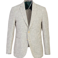 Dark Green 7 Drop Slim Fit Jacket
