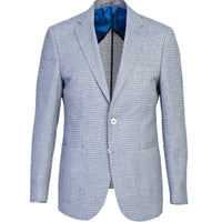 Light Blue 4 Drop Relaxed Fit Casual Cut AK Eyelet Jacket