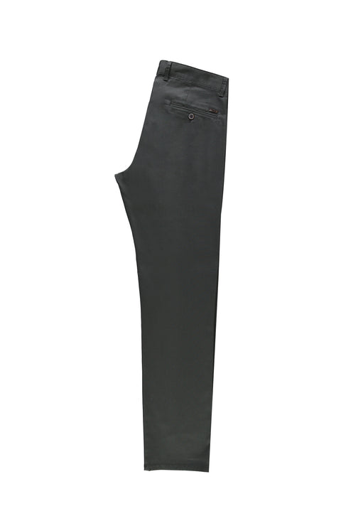 Medium Smoked Slim Fit Narrow Cut GLD PATTERN Canvas / Chino STRETCH PANTS