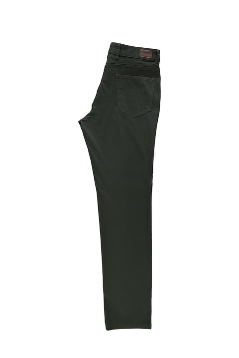 Petroleum Regular Fit Standard Cut SER Canvas / Chino Pant with Lycra